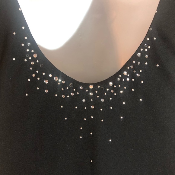 Dave & Johnny Diamond Strap Prom Gown - Picture 12 of 15